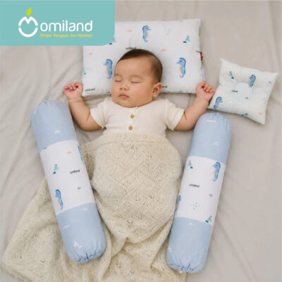 Omiland Bantal Guling Set + Bantal Peang Alpaca/Sea Horse Series thumbnail 7