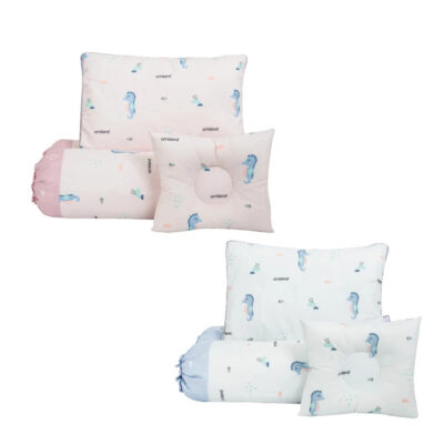 Omiland Bantal Guling Set + Bantal Peang Alpaca/Sea Horse Series thumbnail 8