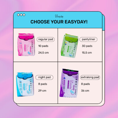 EasyDay Night Pad / Day Pad - Pembalut Wanita Easy Day untuk Malam / Siang - Kering Anti Iritasi thumbnail 5