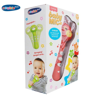 Newbie Tech - Mainan Cotton Microphone Baby/Mainan Mikrofon Bayi thumbnail 2