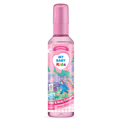 MY BABY Kids 2in1 Hair & Body Cologne - Parfum Minyak Wangi untuk Badan dan Rambut Anak thumbnail 2