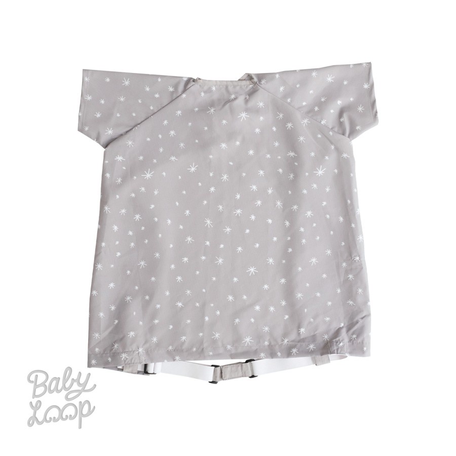 Coverall Weaning Bib - Celemek Bayi Anti Air - Baby Loop - Starlight