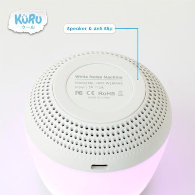 KURU Baby White Noise Sound Machine Shusher with LED Night Lamp W16 thumbnail 5