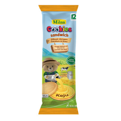Milna Cookies Sandwich Cokelat & Keju / Biskuit Bayi thumbnail 3