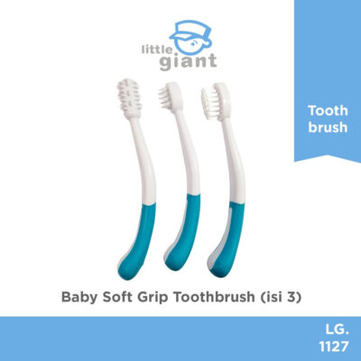 Baby Soft Grip Toothbrush Sikat Gigi Bayi Anak Bulu Halus Lembut Pegangan Empuk Isi 3 Pcs thumbnail 2