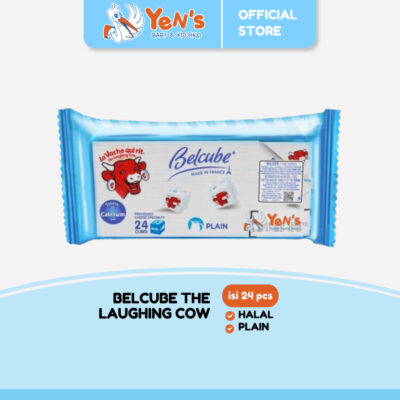 Belcube The Laughing Cow |  Keju plain Kotak MPASI isi 24 pcs (125GR)