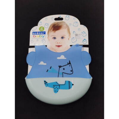 Bib Silicone Transportation George / Celemek Bayi Silicone George (BIBT) thumbnail 5