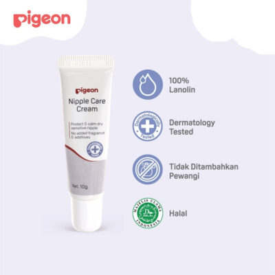 Pigeon Nipple Care Cream Krim Perawatan Puting Ibu Menyusui Bahan Lanolin Alami 10gr thumbnail 3