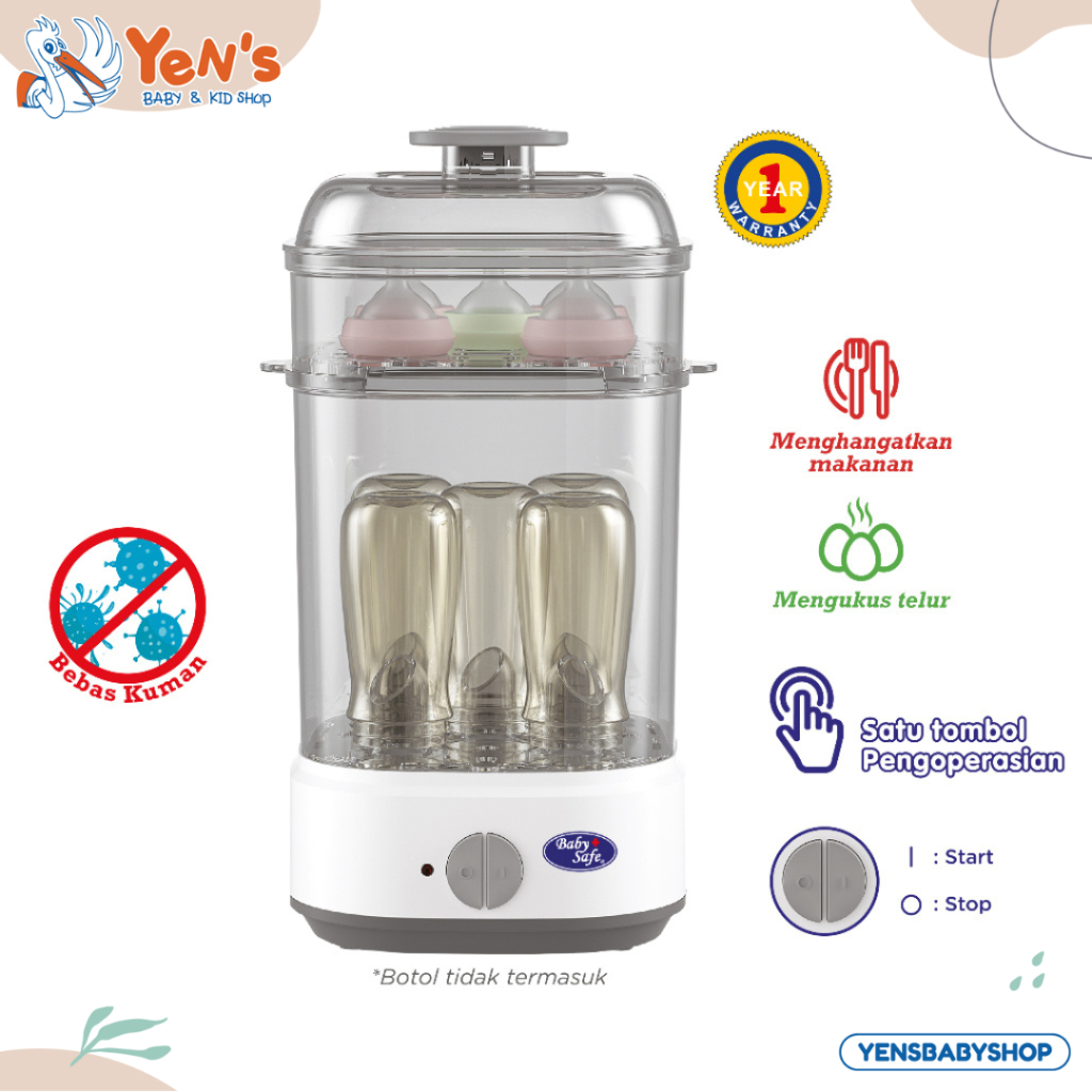 Baby Safe Sterilize & Food Warm LB318 / mesin sterilisasi LB318