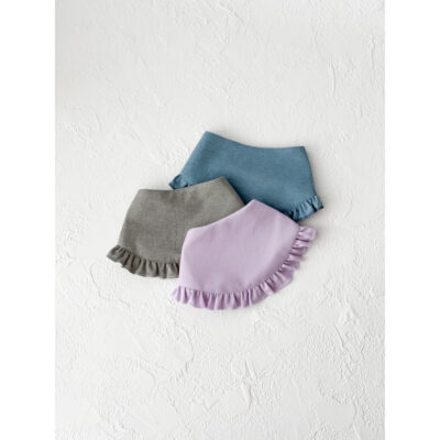 Cocopop Baby Ruffle Bib / Baby Slabber Newborn Cotton Polos 0 -12 Bulan thumbnail 4