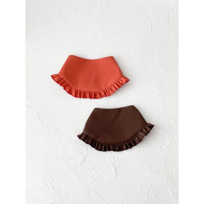 Cocopop Baby Ruffle Bib / Baby Slabber Newborn Cotton Polos 0 -12 Bulan thumbnail 5