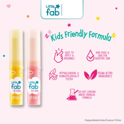 Little Fab Kids Glam & Shine Package 02 Peach / Skincare Anak thumbnail 3