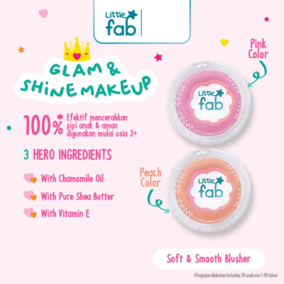 Little Fab Kids Glam & Shine Package 02 Peach / Skincare Anak thumbnail 4