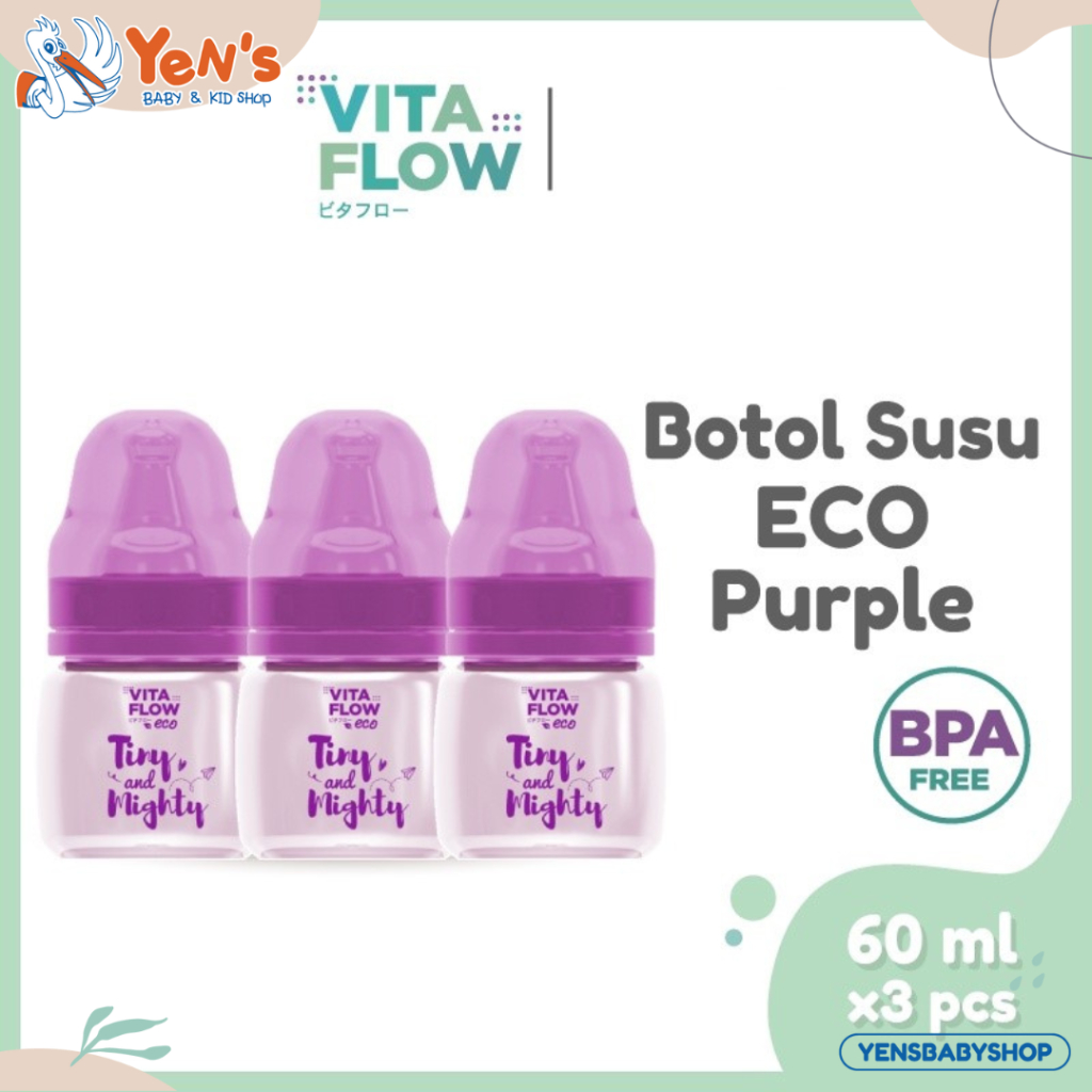 Vitaflow Botol Susu Eco 60ml