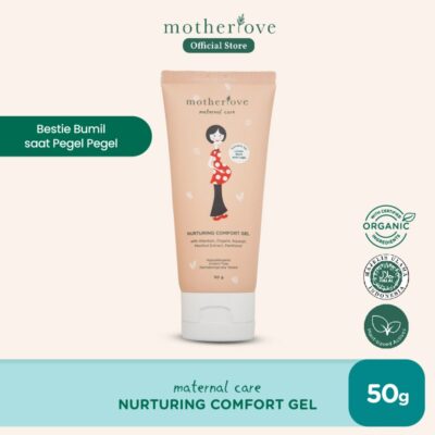 Motherlove Nurturing Comfort Gel 50g -Gel Organik Pereda Pegal pada Ibu Hamil- Teruji hypoallergenic