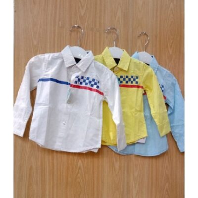 Baju Kemeja Tangan Panjang bayi Laki Laki Kotak ELX033/LX1035