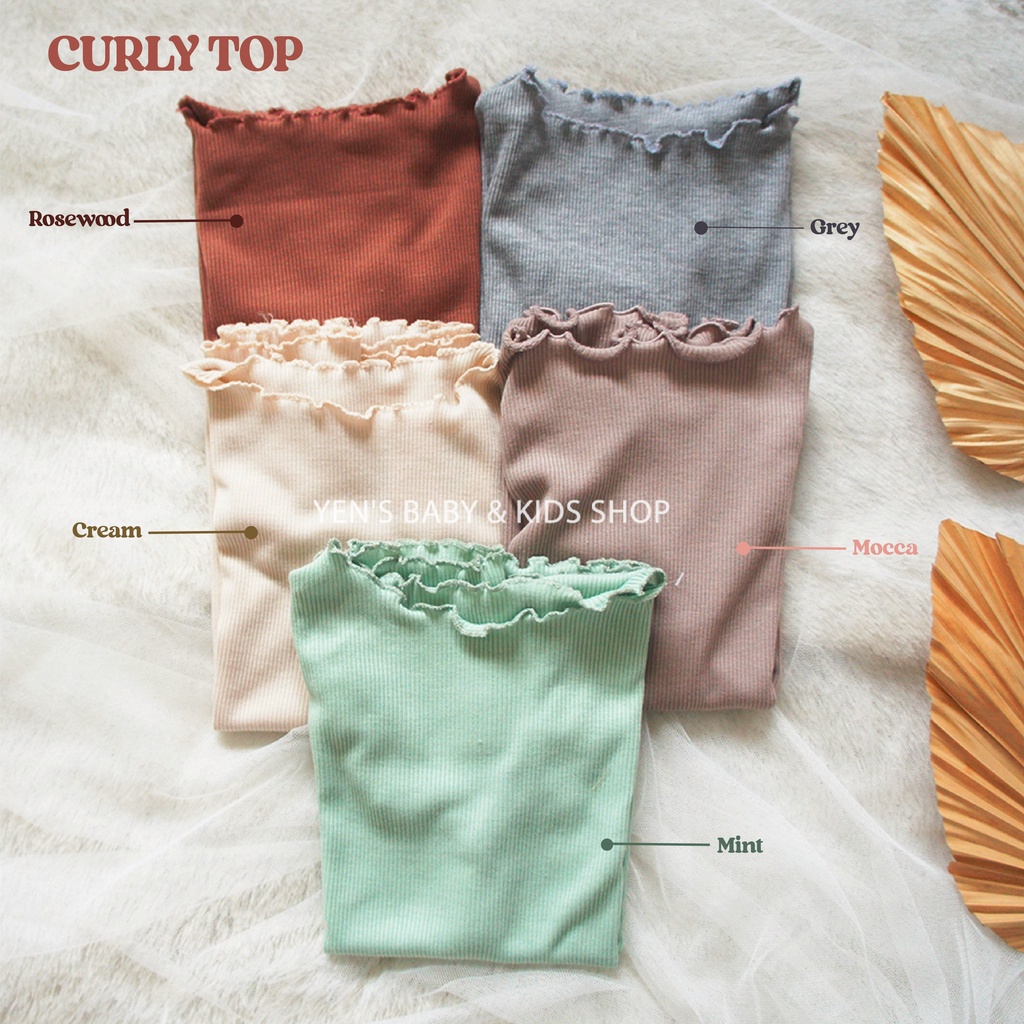 YOBEBE Curly Top