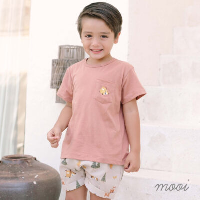 MOOI Setelan Kaos Anak | Tshirt Pocket Tee Set thumbnail 2