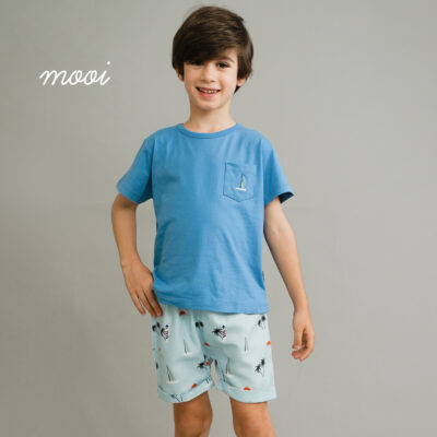 MOOI Setelan Kaos Anak | Tshirt Pocket Tee Set thumbnail 4