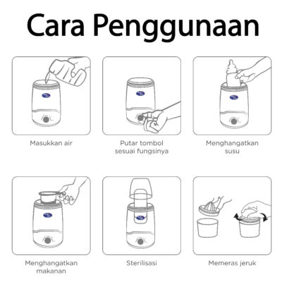 Baby Safe Milk & Food Warmer LB218 / Sterilizer / food Warm / milk warm / defrost breastmilk thumbnail 4