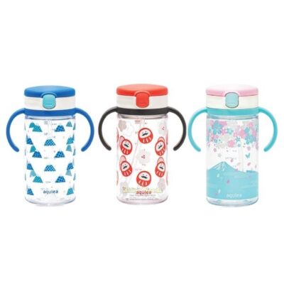 RICHELL Aqulea Clear Straw Bottle Mug