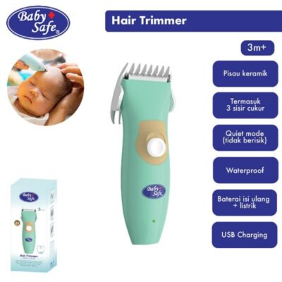 Baby Safe Hair Trimmer Alat Cukur Rambut Bayi thumbnail 3
