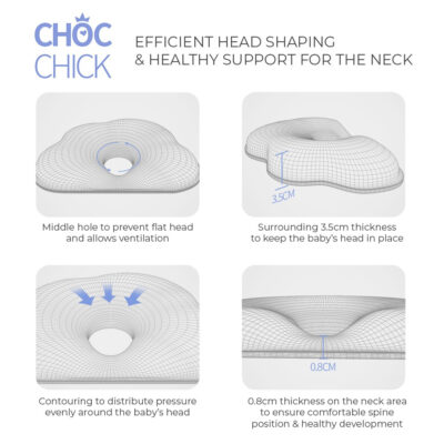 Choc Chick Memory Foam Baby Pillow Bantal Tidur Anak Bayi Anti Peyang thumbnail 3
