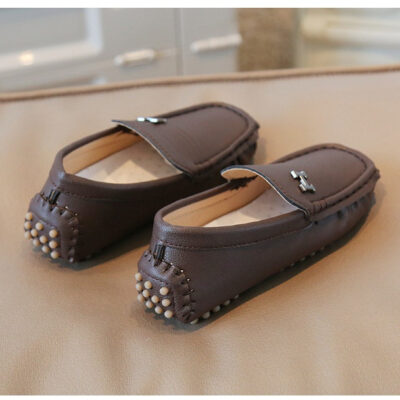 Sepatu Formal Anak Laki Laki Sepatu Kulit Pantofel V3302 thumbnail 4