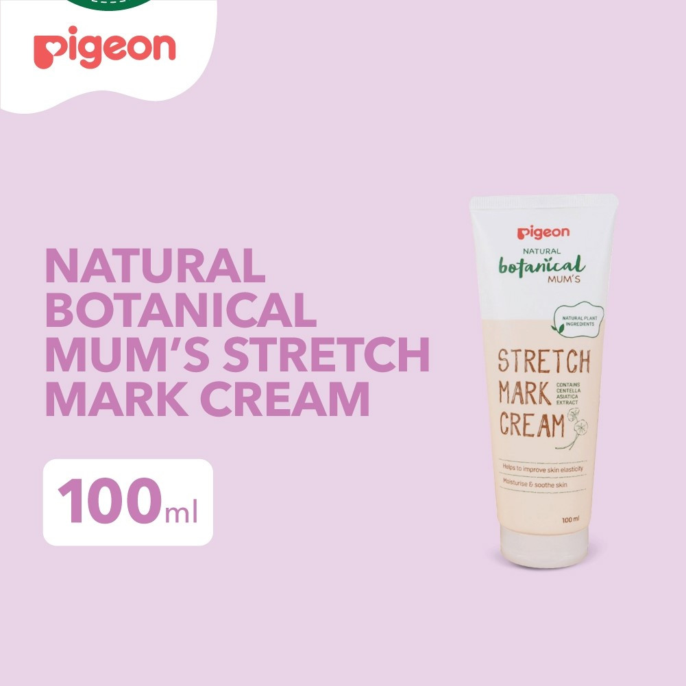 PIGEON Botanical Mum's Stretch Mark Cream 100ML / perawatan kulit ibu