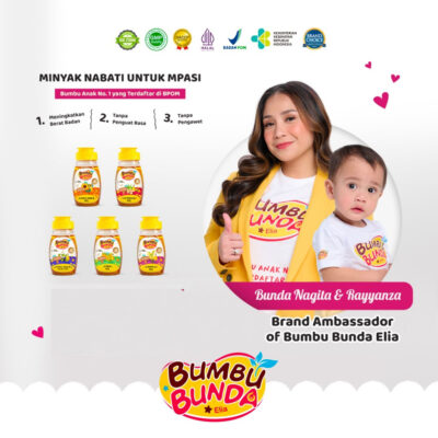 Bumbu Bunda Elia Minyak Nabati Minyak MPASI 110 ML