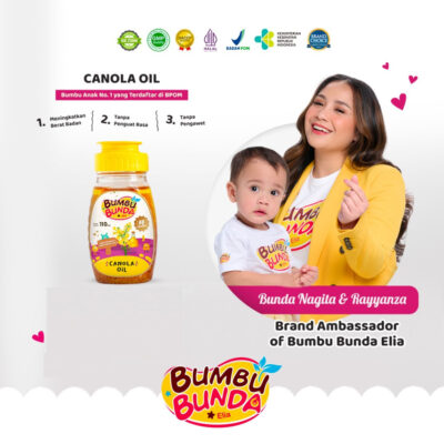 Bumbu Bunda Elia Minyak Nabati Minyak MPASI 110 ML thumbnail 2