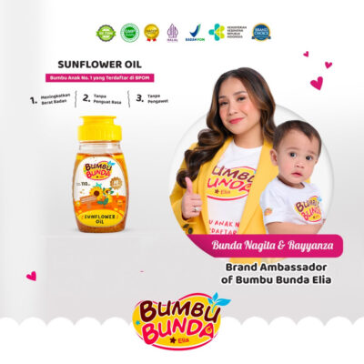 Bumbu Bunda Elia Minyak Nabati Minyak MPASI 110 ML thumbnail 3