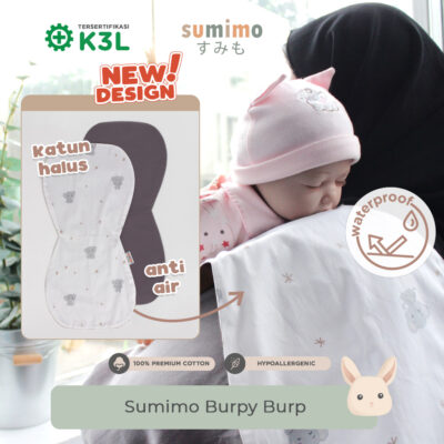 Sumimo Burpy Burp / Alas Pundak Size 58cm x 38cm