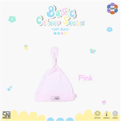 NOVA Basic Colour Series Topi Bayi Newborn - Knot Hat (1 pcs) thumbnail 8