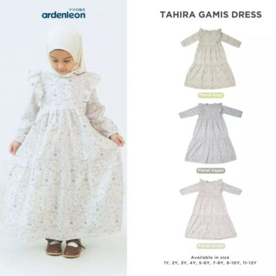 ARDENLEON Tahira Dress Gamis Anak - Gamis Dress Anak Raya Collection