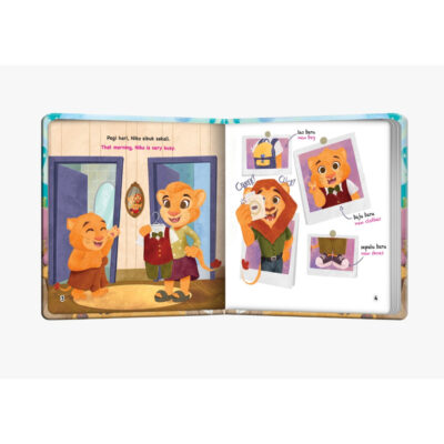 Dongeng Halo Balita - Hari Pertama di Sekolah - First Day at School - Bilingual (Boardbook) thumbnail 2
