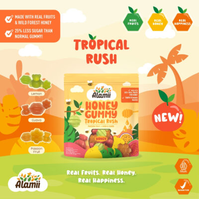 Alamii Honey Gummy Tropical Rush / Wild Berries 40g thumbnail 4