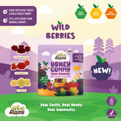 Alamii Honey Gummy Tropical Rush / Wild Berries 40g thumbnail 5