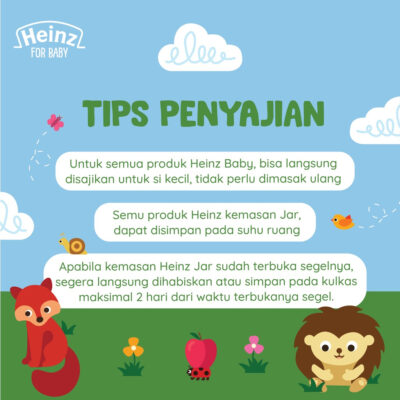 HEINZ Baby Food Jar 120g - Bubur Makanan Bayi thumbnail 3