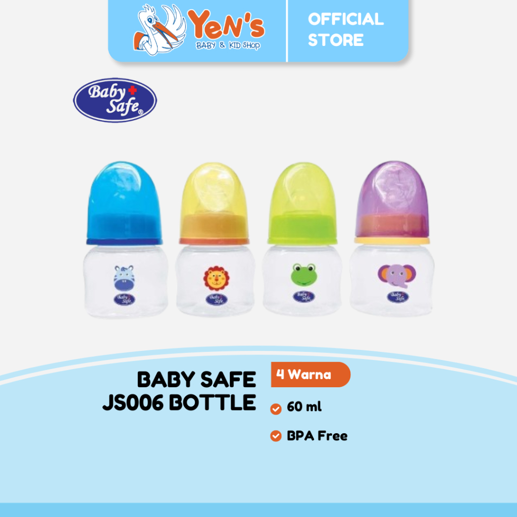 Baby Safe JS006 Bottle 60 ml / Botol Susu Bayi