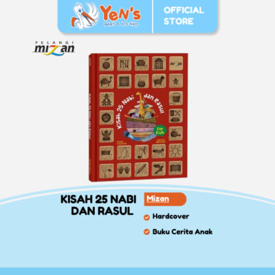[Mizan] Kisah 25 Nabi Dan Rasul - Hardcover- Buku Cerita Anak - 120 halaman
