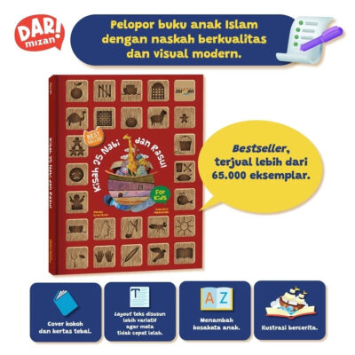 [Mizan] Kisah 25 Nabi Dan Rasul - Hardcover- Buku Cerita Anak - 120 halaman thumbnail 6