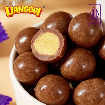 Lianggui Crunchy Milk Choco Coklat Yang Crunchy 90g HALAL thumbnail 2