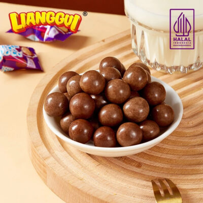 Lianggui Crunchy Milk Choco Coklat Yang Crunchy 90g HALAL thumbnail 3