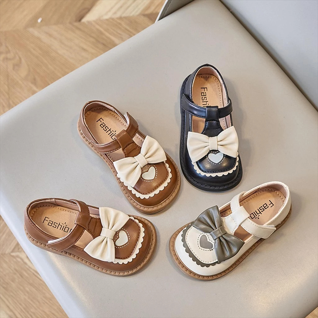 Sepatu pantofel Anak Perempuan Pita Love MMGZ BABY V7906