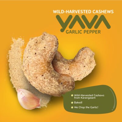YAVA Cashew SeaSalt / Garlic Pepper / Roasted / Sea Salt / Chili Lime / Cacao / Sweet & Spicy thumbnail 8