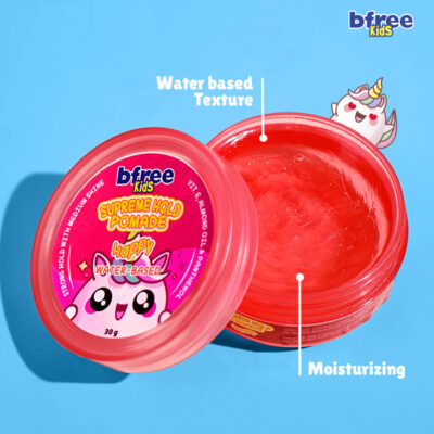 BFREE Kids Supreme Hold Pomade 30g - Texture Waterbased dengan kandungan olive oil dan almond oil thumbnail 4