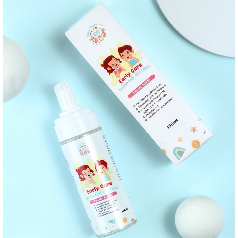 Early Care Gentle Kids and Teens Facial Foam 150ml sabun cuci muka