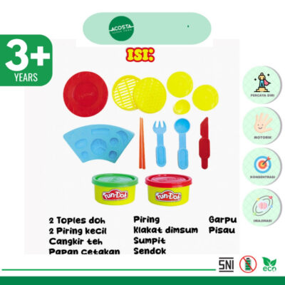 Fun-Doh Siomay Plastisin - Mainan Edukasi Anak Cetakan Dimsum Play Toys thumbnail 2