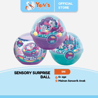 Sensory Surprise Ball - Surprise Box Bola Mainan Sensorik Anak SNI